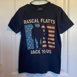 Rascal Flatts Band Back To US Concert Tour Graphic Tee